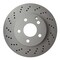 Ate Brake Disc Cross Drilled, Sp28100 SP28100 - alternate 1